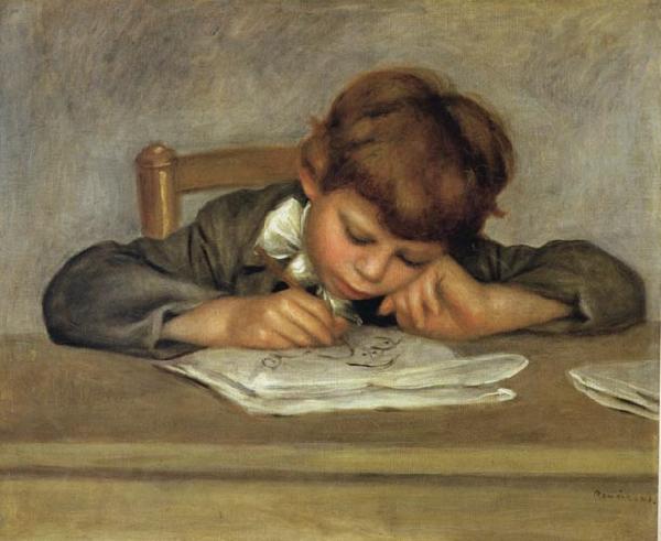 Pierre Renoir jean Drawing oil painting picture